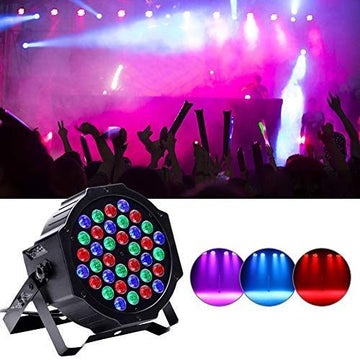 36 LED Professional DMX-512 RGB LED 5 in 1 Strobe Stage PAR Light