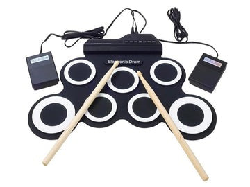 Electronic Portable Roll Up Silicone USB Drum Kit