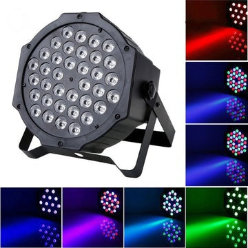 36 LED Professional DMX-512 RGB LED 5 in 1 Strobe Stage PAR Light