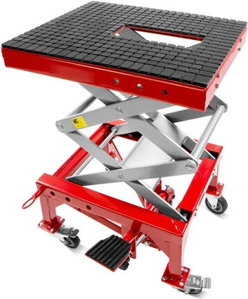 300lbs Motorcycle &amp; Dirt Bike ATV Hydraulic Scissor Jack Lift Table