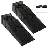 Super Stable Extra Wide Wheels Heavy Duty Plastic Car Ramps (Pair)