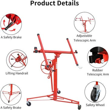 Panel Lifter Drywall Ceiling Hoist 11ft / 3.35m