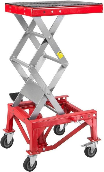 300lbs Motorcycle &amp; Dirt Bike ATV Hydraulic Scissor Jack Lift Table