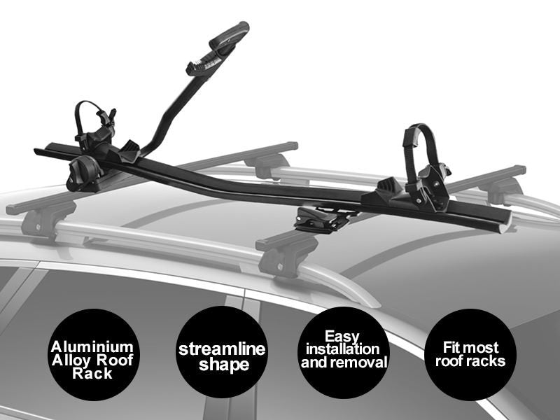 Car Roof Bike Racks &amp; Bike Carrier x2 (Silver/Black) OVER STOCKED RRP $259   LIMITED TIME OFFER