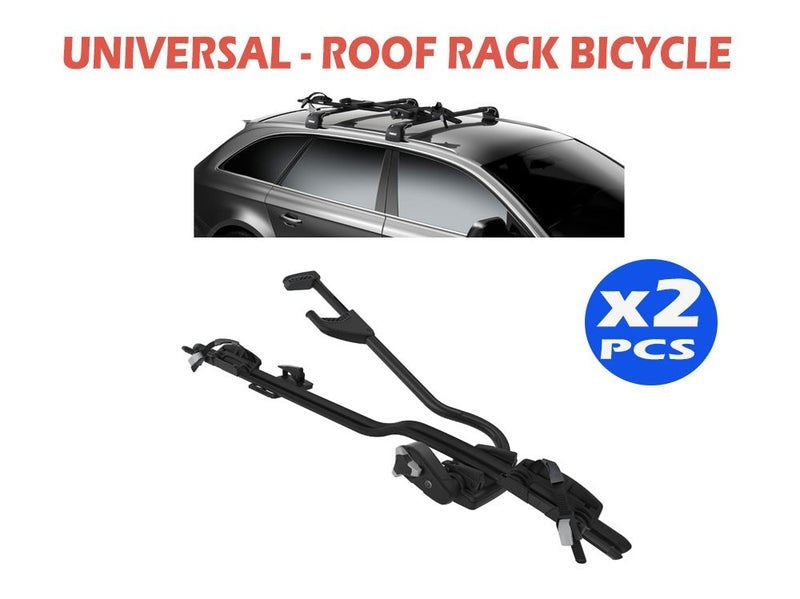 Car Roof Bike Racks &amp; Bike Carrier x2 (Silver/Black) OVER STOCKED RRP $259   LIMITED TIME OFFER