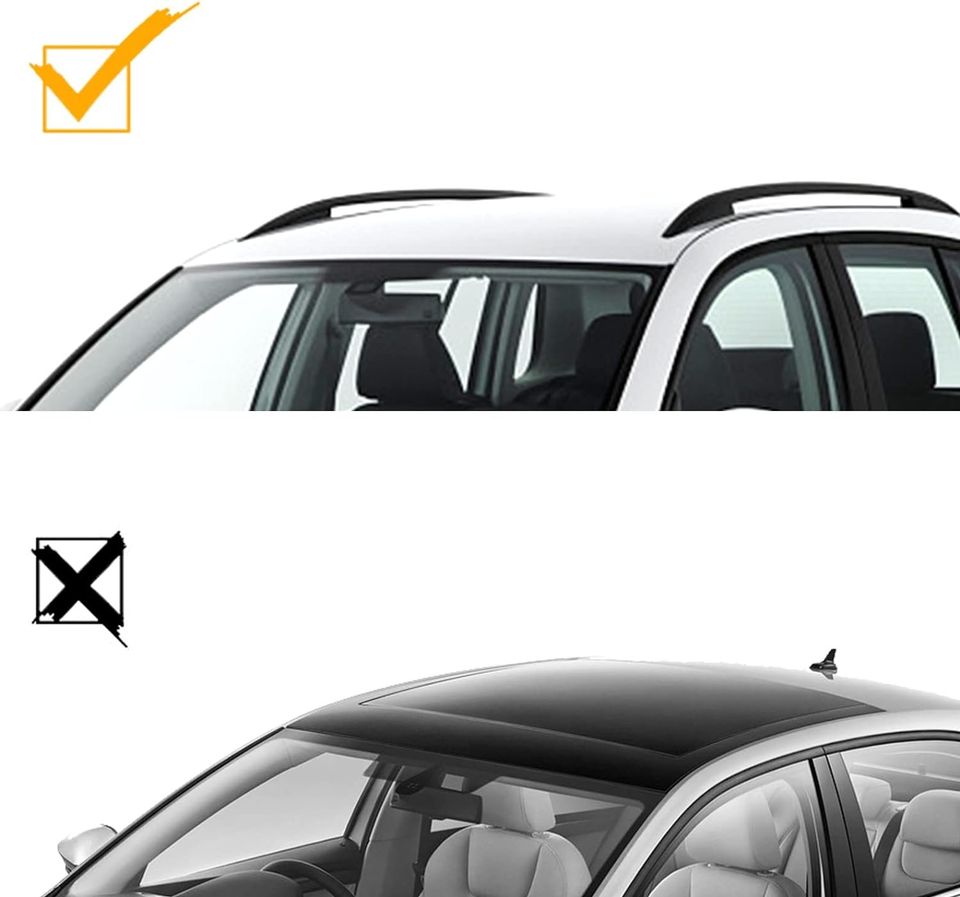 Universal Roof Rack Basket Car Top Luggage - 3 Sizes 127cm x 90cm   140 cm x 96cm   160 x 100cm ( Black/Silver)