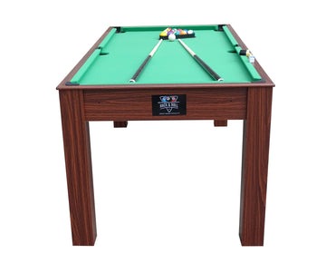 Deluxe 6FT 3 in 1 Pool Table, Table Tennis And Dining Table