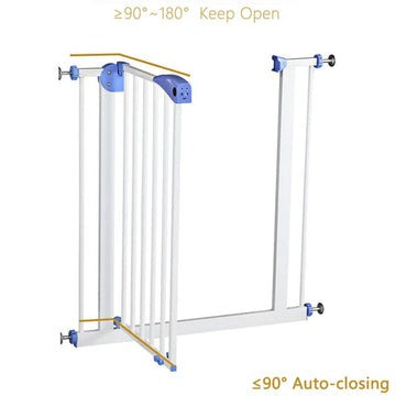 Easy Fit Premium Baby/Pet Safety Gate 75-86cm