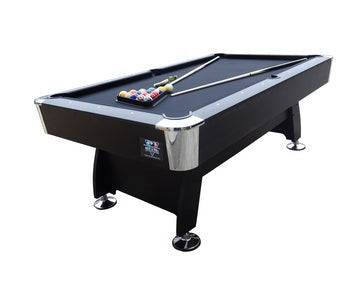 7FT Pool Table Black With Auto Ball Return (Assembled NOT A KIT)