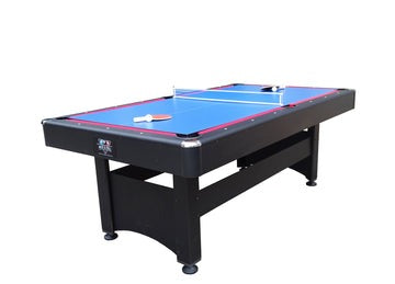 7FT Multi Function 3 in 1 Pool Table, Hockey, Table Tennis Table (Assembled NOT A KIT)