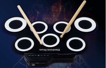 Electronic Portable Roll Up Silicone USB Drum Kit