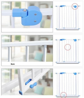 Easy Fit Premium Baby/Pet Safety Gate 75-86cm