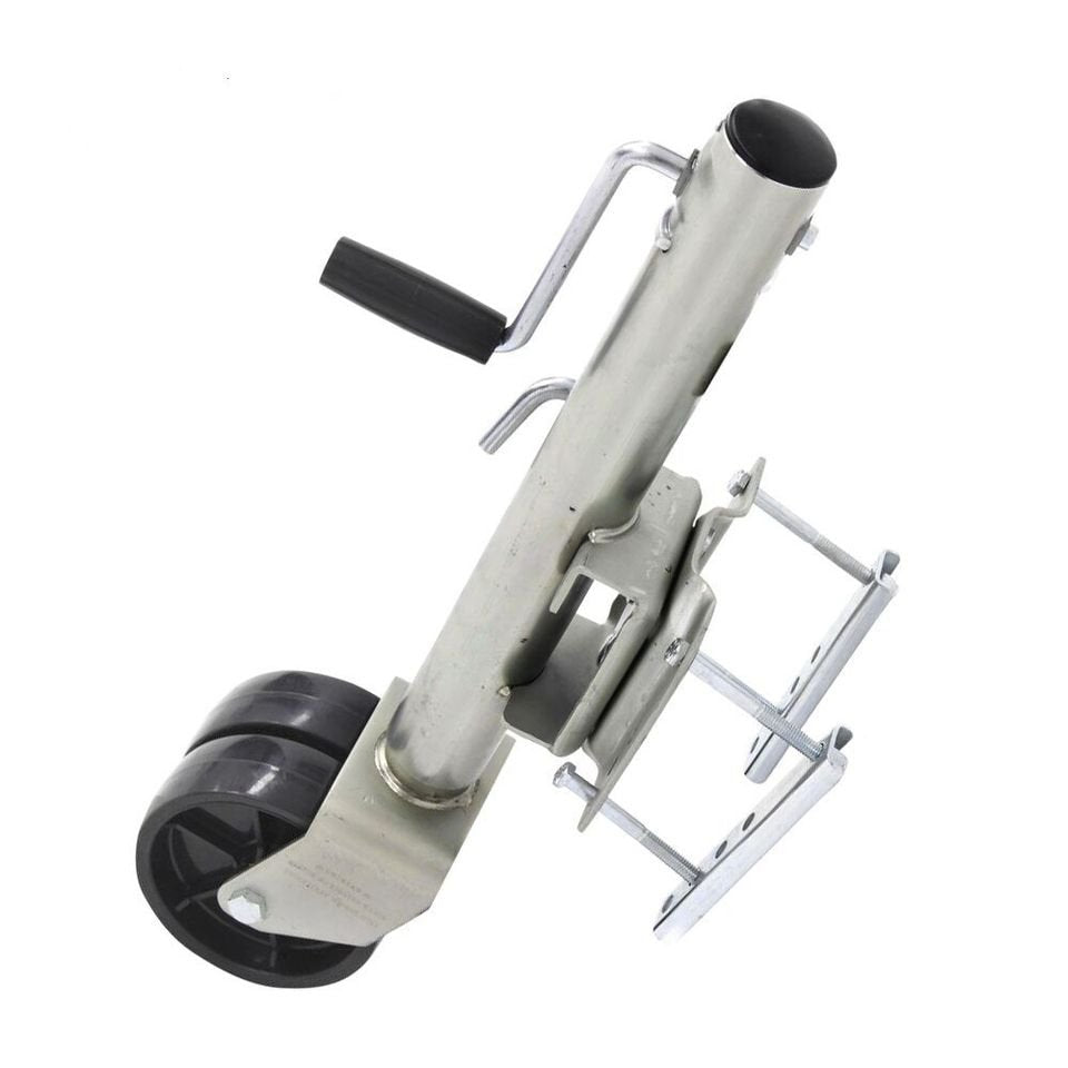 Heavy Duty Jockey Wheel With Solid Double Wheels Heavy Duty 1500LBS