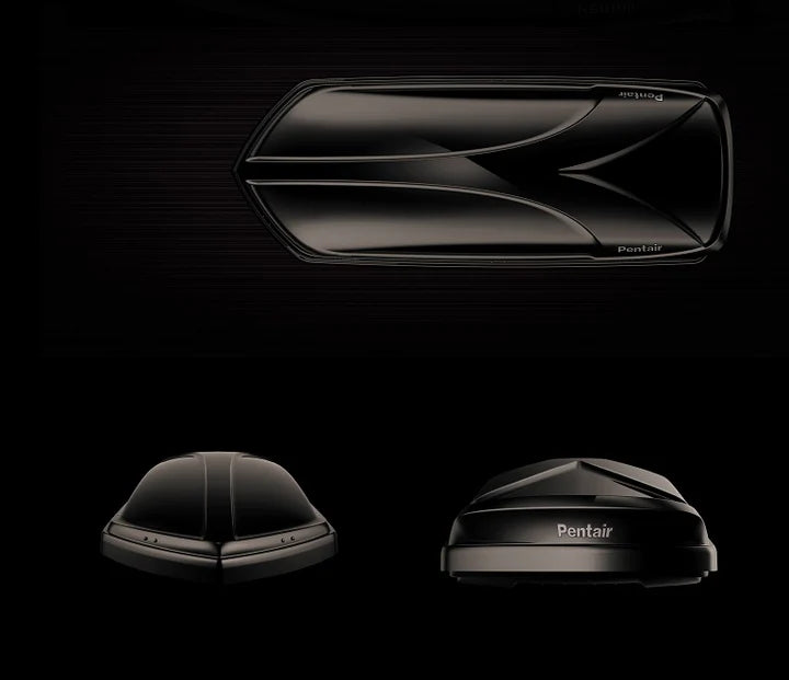 New Design PENTAIR Roof Box 420L--Universal Clamps Will Fit All Size Roof Racks - Free Delivery to Melbourne Metro.